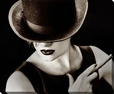 Постер Женщина с сигарой (A woman with a cigar)