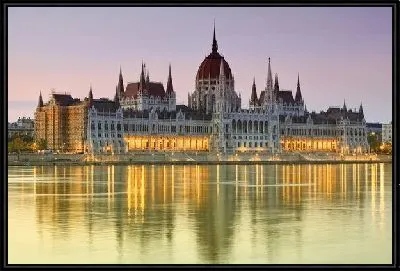 Картина Здание венгерского парламента (The building of the Hungarian Parliament)