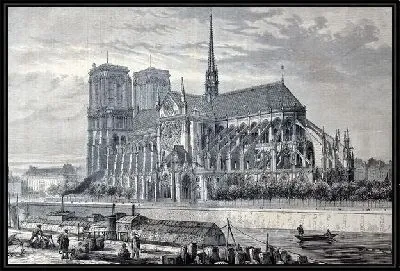 Картина Готический собор (Gothic cathedral)