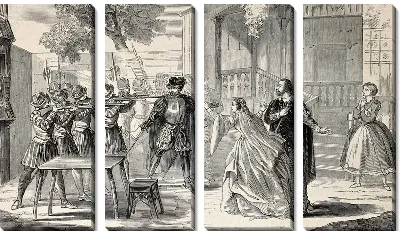 Модульная картина Инцидент (Incident)