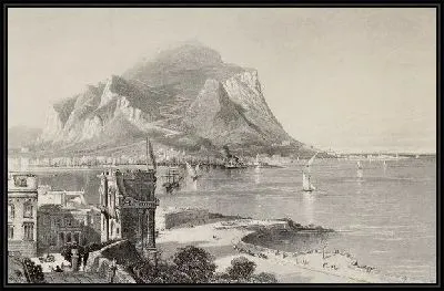 Картина Остров в Италии (Island in Italy)