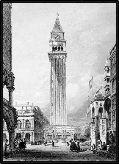 Картина Колокольня в Венеции (The bell tower in Venice)