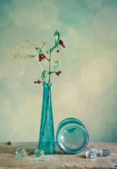 Плакат Композиция с бутылками (Composition with bottles)