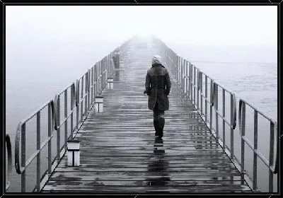 Девушка на причале (Girl on quay)