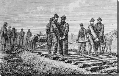 Постер Строительство железной дороги (Construction of the railway) №3