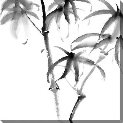 Картина маслом Бамбук (Bamboo) №8