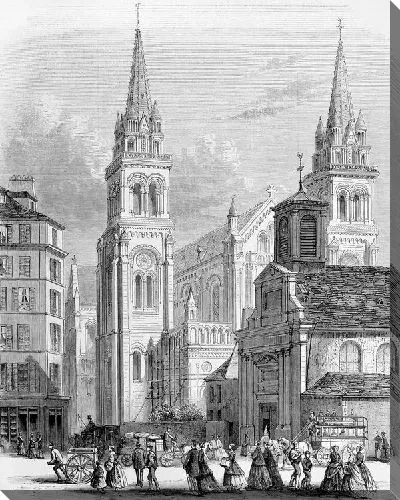 Постер Собор в центре города (Cathedral in the city center)