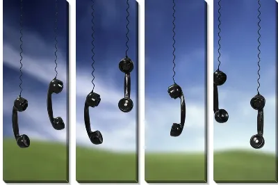 Модульная картина Телефонные трубки (Handsets)