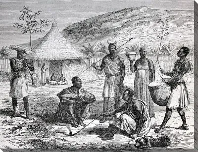 Постер Племя в Африке (Tribe in Africa)