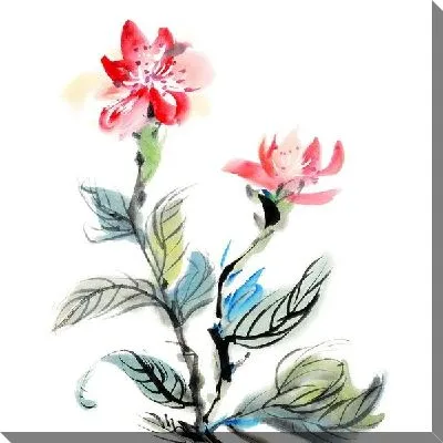 Картина маслом Цветы (Flowers) №118