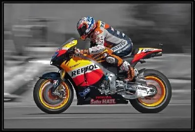 Картина Мотоциклист (Motorcyclist) №3
