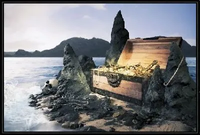 Картина Сундук с золотом (Chest of gold)