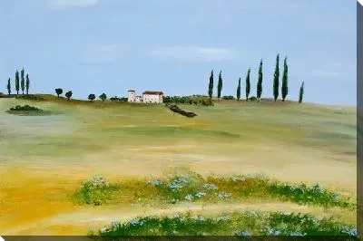 Картина маслом Поле (Field) №22