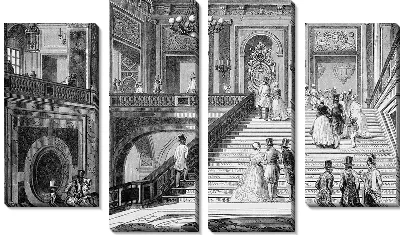 Люди поднимаются по лестнице (People climb the ladder)