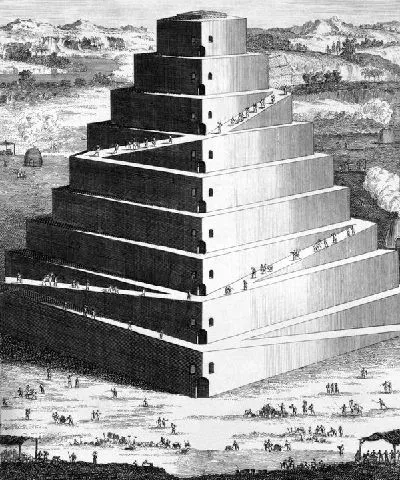 Плакат Вавилонская башня (Babel) №2