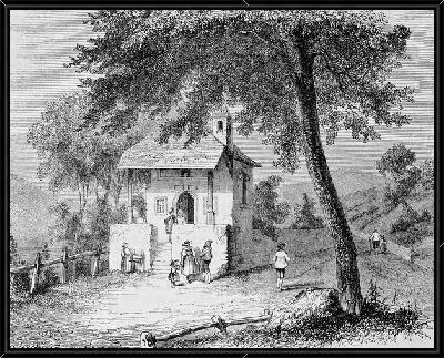 Картина Деревенский домик (Village house)
