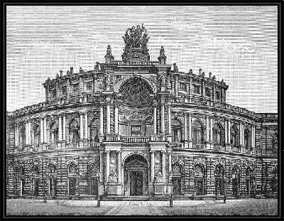 Картина Оперный театр (Opera house) №2