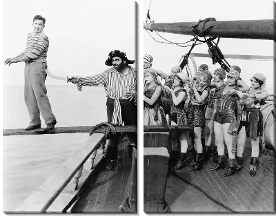 Модульная картина "«Пираты» (""Pirates"")"