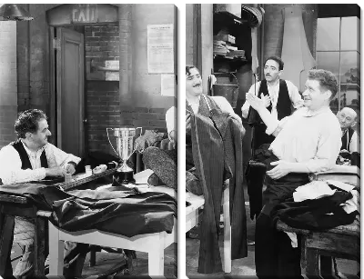 Модульная картина У портного (The tailor)