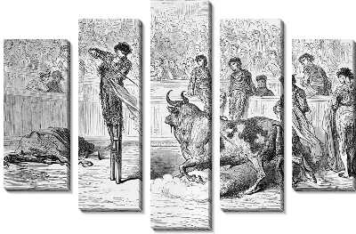 Модульная картина Коррида (Corrida)