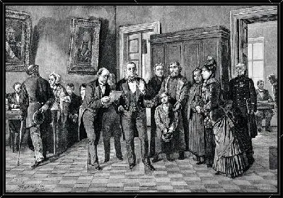 Картина Чтение письма (Reading the letter)