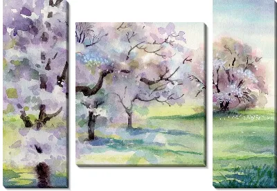 Модульная картина Весна (Spring) №8