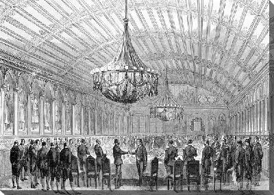 Постер В здании парламента (The parliament building) №3