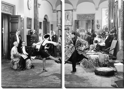 Модульная картина Танцы (Dancing) №3