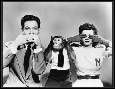 Картина Мужчина и женщина с обезьянкой (Man and woman with a monkey)