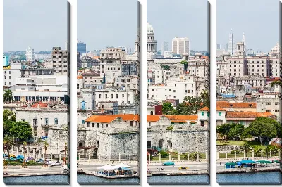 Модульная картина Куба (Cuba) №15