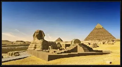 Картина Статуи в Египте (Statues in Egypt) №2