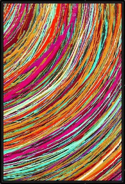 Картина Цветные линии (The colored lines)