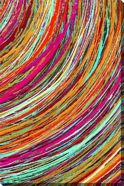 Постер Цветные линии (The colored lines)
