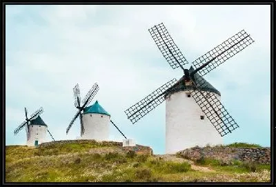 Картина Мельницы (Mills) №3