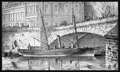 Картина Лодка под мостом (Boat)