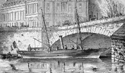 Плакат Лодка под мостом (Boat)