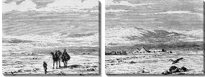 Модульная картина Пустыня (Desert) №8