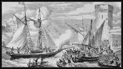 Картина Морское сражение (Sea battle) №2