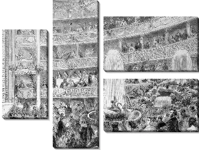 Модульная картина В театре (In the theater)