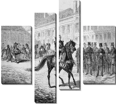 Модульная картина Всадник (Rider) №3