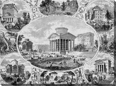 Постер Старинные здания (Old buildings)