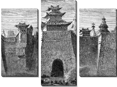 Модульная картина Китайская стена (Chinese Wall)