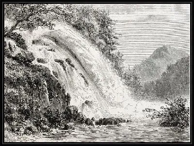 Картина Водопад (Waterfall) №10