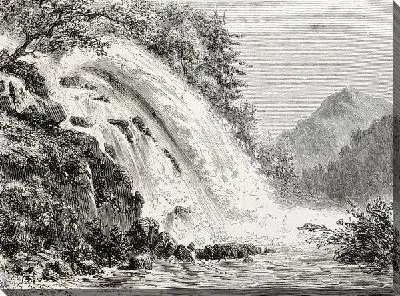 Постер Водопад (Waterfall) №10