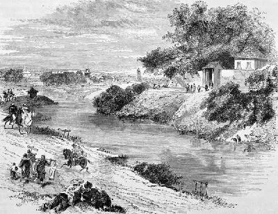 Плакат На берегу реки (On the river bank) №2