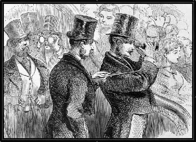 Картина Мужчины в опере (Men at the opera)