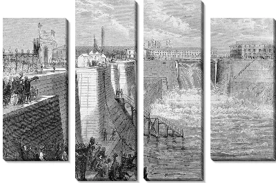 Модульная картина Дамба (Dam)