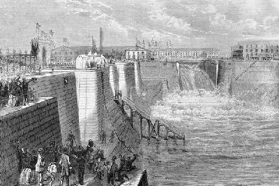 Плакат Дамба (Dam)