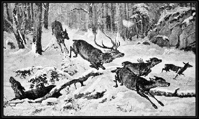 Картина Охота на оленей (Deerstalking)