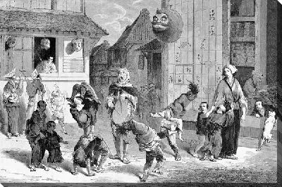 Уличные актеры (Street performers)